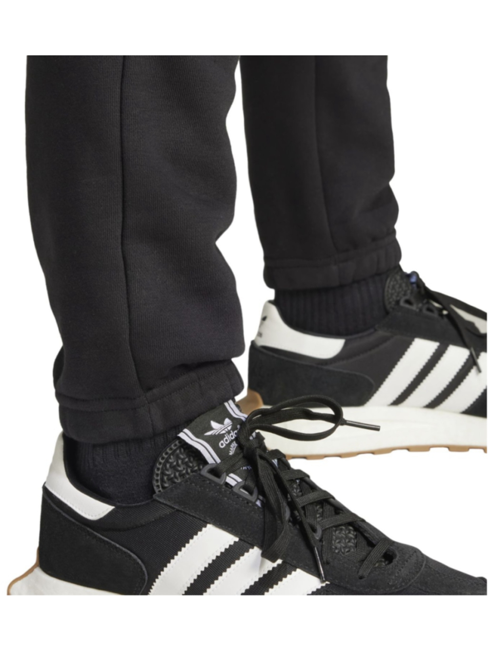 adidas Men’s Trefoil Essentials Fleece Pants – Size S - Picture 5 of 10